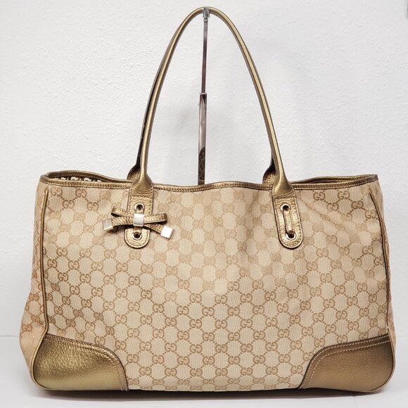 Gucci Leather Tote Bag lux226-092925 - Picture 1 of 14